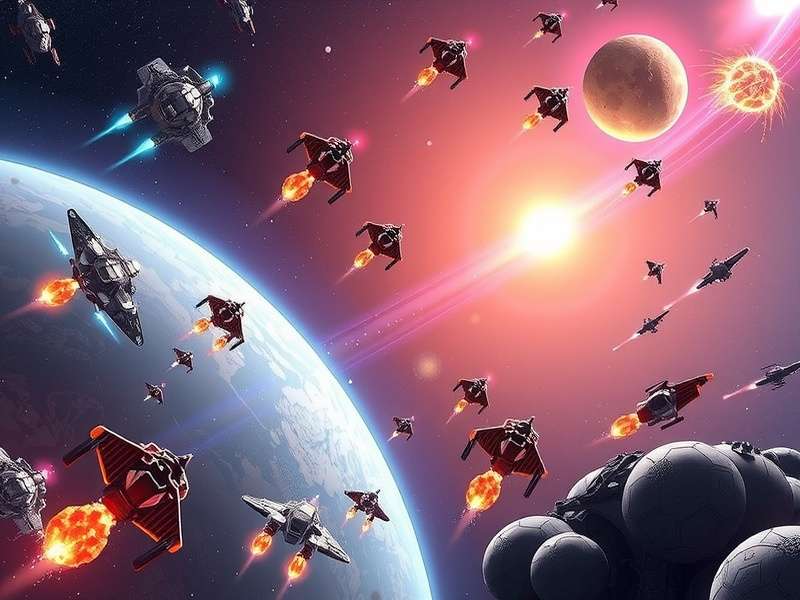 Stellar Clash Titans - Indian Sci-Fi Space Battle Game
